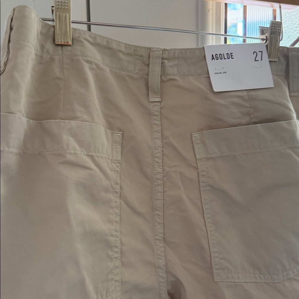 AGOLDE NWT Tan Cotton Chino Pants - Picture 5 of 6